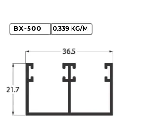 BX-500 - Linha 8 mm