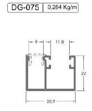 DG-075 - Linha 8 mm