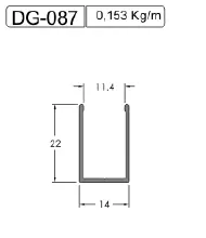 DG-087 - Linha 8 mm / Box Temperado