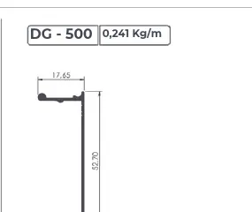 DG-500 - Linha 8 mm