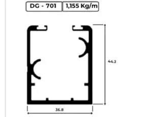 DG-701 - Envidraçamento de Sacada