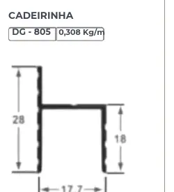 DG-805 - Cadeirinha