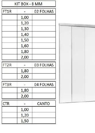 Kit Box 8 mm - Kit Box