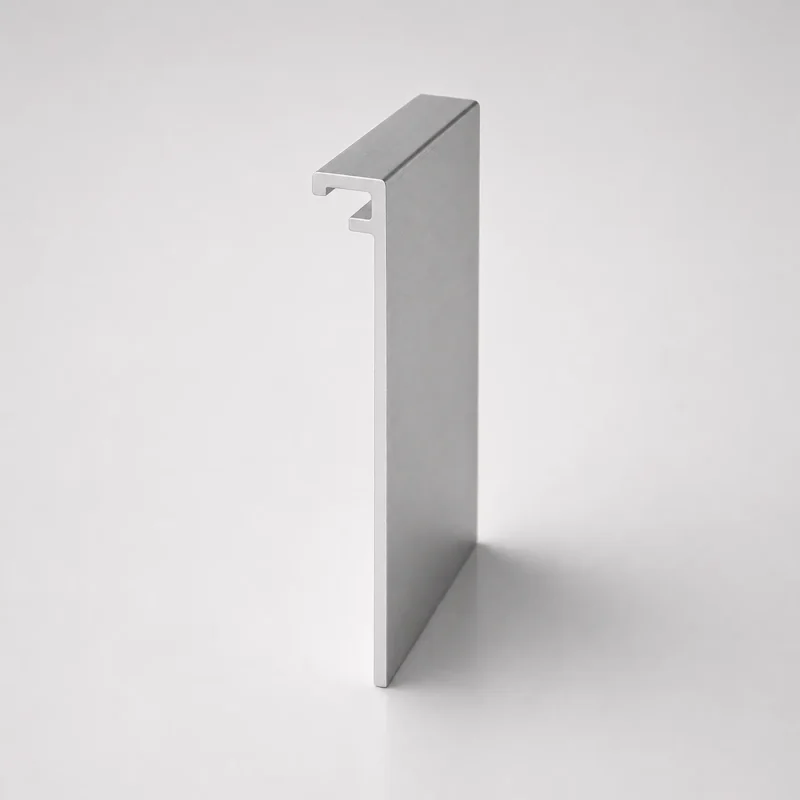 Render 3D do produto DG-081 da Box Temperado - DG Alumínio