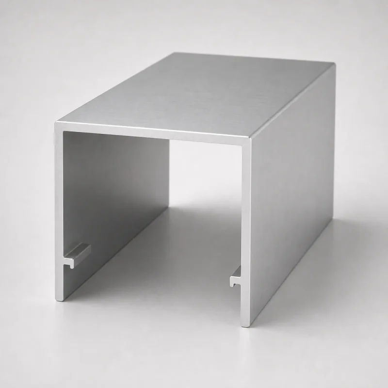 Render 3D do produto DG-800 da Box Acrílico - DG Alumínio